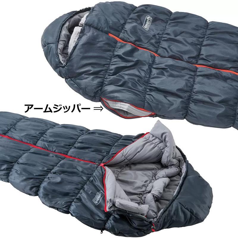 ☆ほぼ未使用　Coleman　寝袋　コルネットストレッチⅡ/L-5 (ネイビー) コールマン コルネットストレッチII /L-5 （ネイビー） 品番