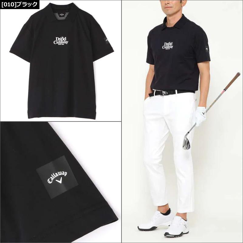 Callaway ゴルフメンズシャツ LL ホワイト/ネイビー 楽天市場】キャロウェイ 25年秋冬ウエア 新作 ゴルフ メンズ