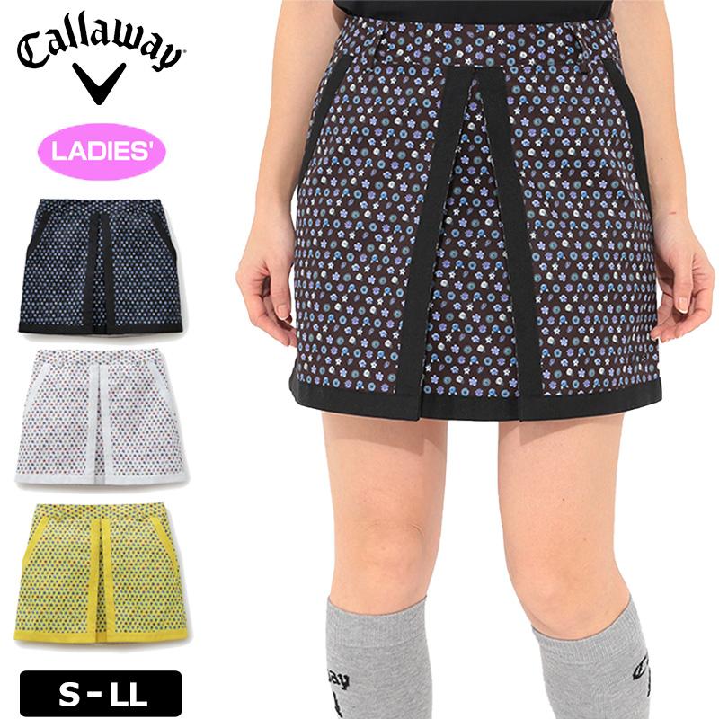 【SALE特価】 キャロウェイ レディース ストレッチツイル スカート スモールフラワープリント C22128207 【日本正規品】【メール便発送】【新品】RAAR Callaway ゴルフウェア ボトムス スコート Callaway（キャロウェイ） SALE特価 レディース ストレッチツイル