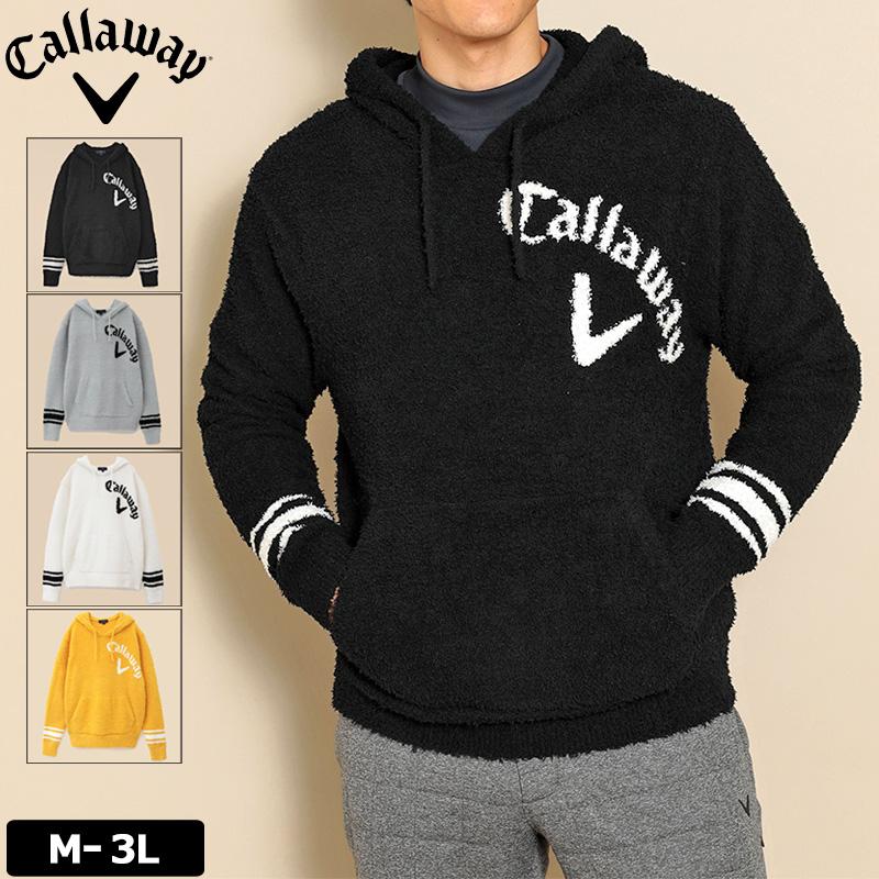 Callaway キャロウェイ メンズ モールニット 長袖パーカー Callaway キャロウェイ メンズ モールニット 長袖パーカー