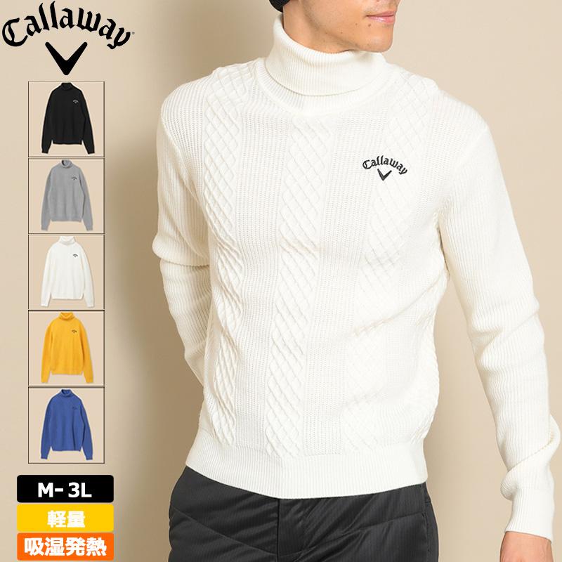 Callaway キャロウェイ メンズ 長袖 タートルネック セーター Callaway キャロウェイ メンズ 長袖 タートルネック セーター