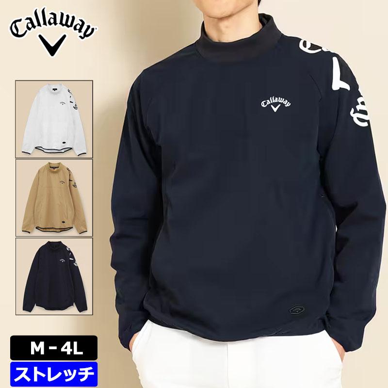 Callaway キャロウェイ メンズ モックネック 長袖 プルオーバー Callaway キャロウェイ メンズ モックネック 長袖 プルオーバー