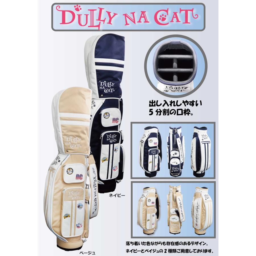 DULLY NA CAT ダリーナキャット ゴルフセット 7本組 キャディバッグ付 