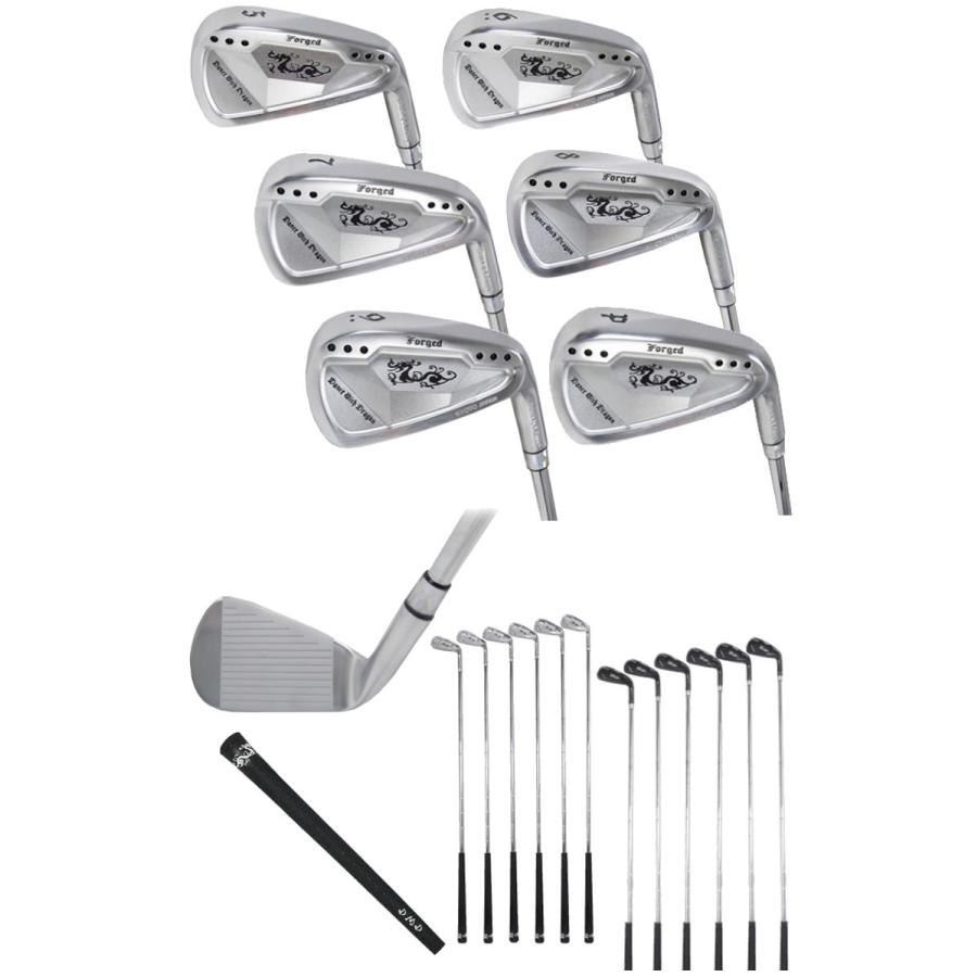 新入荷 都丸和寛 × ダンスウィズドラゴン コラボ アイアン 6本組(#5-PW) N.S.PRO950GH 装着品 DWD ダンスアイアン 6本セット 5-P ゴルフ クラブ アイアンセット NSプロ 【S2400206785】(87120円)
