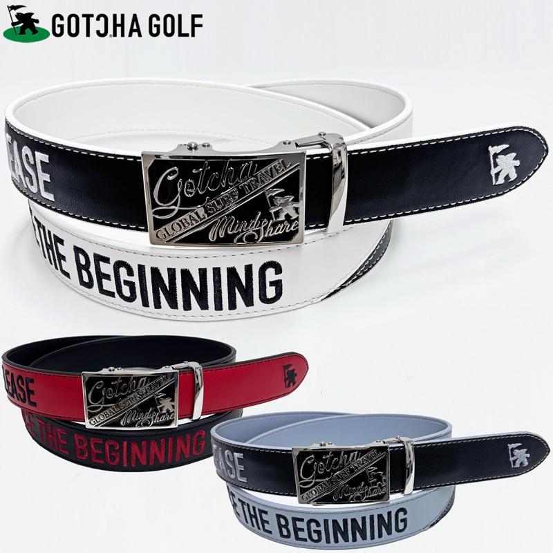 GOTCHA GOLF ガッチャゴルフ 2025 メンズ ホールレスベルト カラー切替