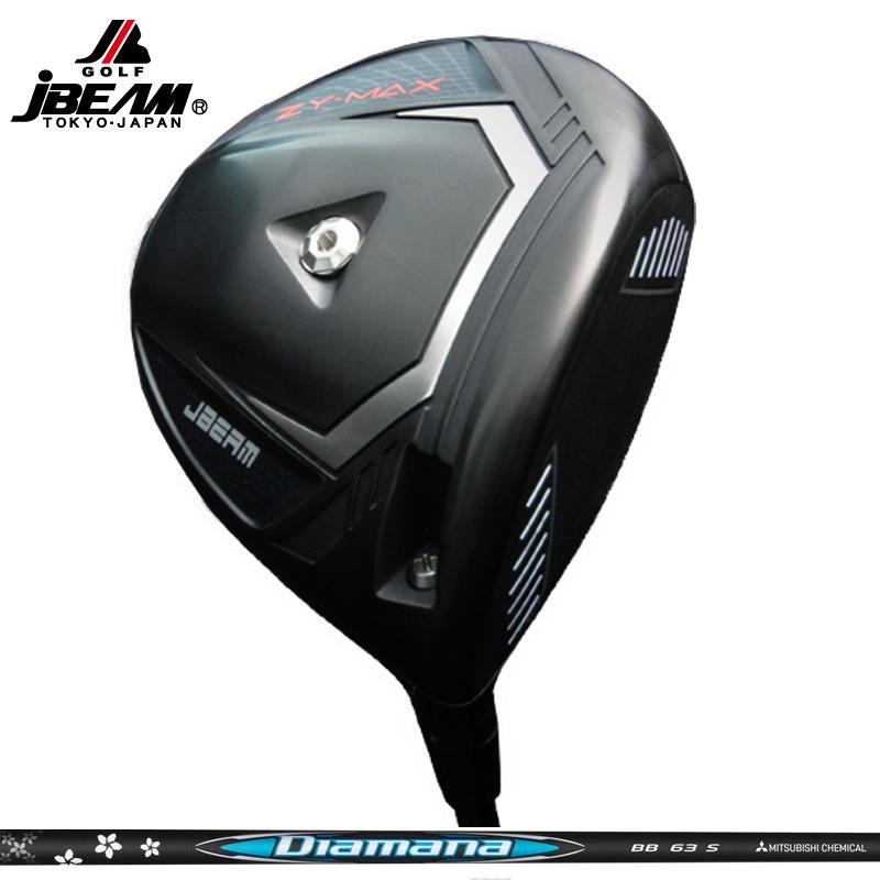 JBEAM ZY-MAX ドライバー 可変式 三菱ケミカル Diamana BB 装着 ディアマナ 【カスタム】【新品】 Jビーム ZY MAX ZYMAX ゼットワイ マックス GOLF シャフト 地クラブ JBEAM ZY-MAX ドライバー 可変式 三菱ケミカル Diamana BB 装着