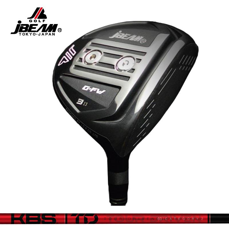 JBEAM G-FW フェアウェイウッド KBS TD シャフト 装着 【カスタム】【新品】 GFW Gフェアウェイ ジー Jビーム FAIRWAY WOOD GOLF シャフト 地クラブ JBEAM G-FW フェアウェイウッド KBS TD シャフト 装着 【カスタム