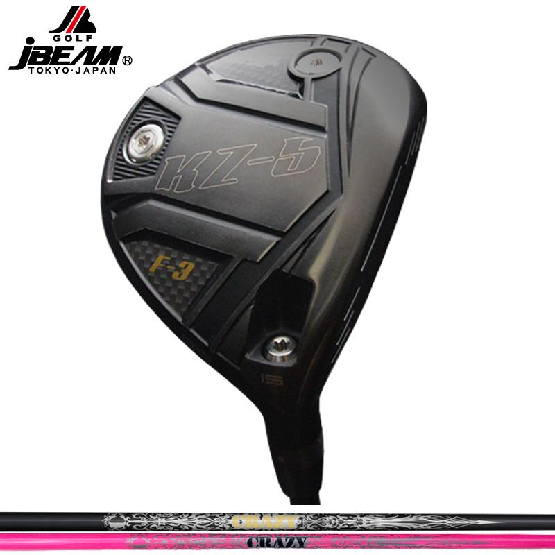 JBEAM KZ-5 フェアウェイウッド クレイジー REGENESIS  Decoration FW用シャフト 装着 ロイデコ FW 【カスタム】【新品】 KZ5 KZ Jビーム FAIRWAY WOOD GOLF シャフト 地クラブ JBEAM KZ-5 フェアウェイウッド クレイジー REGENESIS Royal
