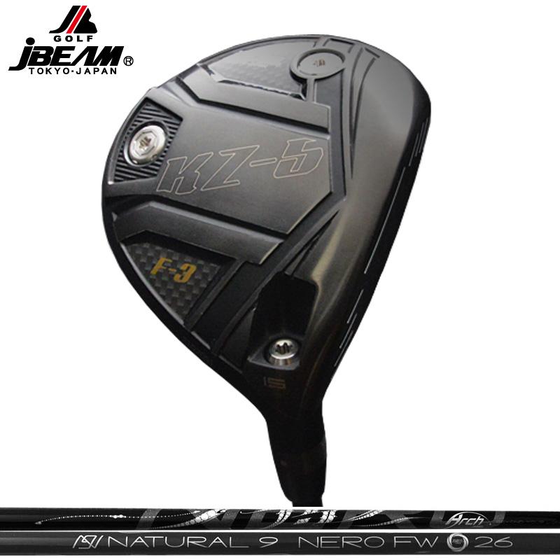 JBEAM KZ-5 フェアウェイウッド ARCH Natural 9 NERO FW 装着 アーチ ネロ ナチュラル9【カスタム】【新品】 KZ5 KZ Jビーム FAIRWAY WOOD GOLF シャフト 地クラブ JBEAM KZ-5 フェアウェイウッド ARCH Natural 9 NERO FW 装着 アーチ