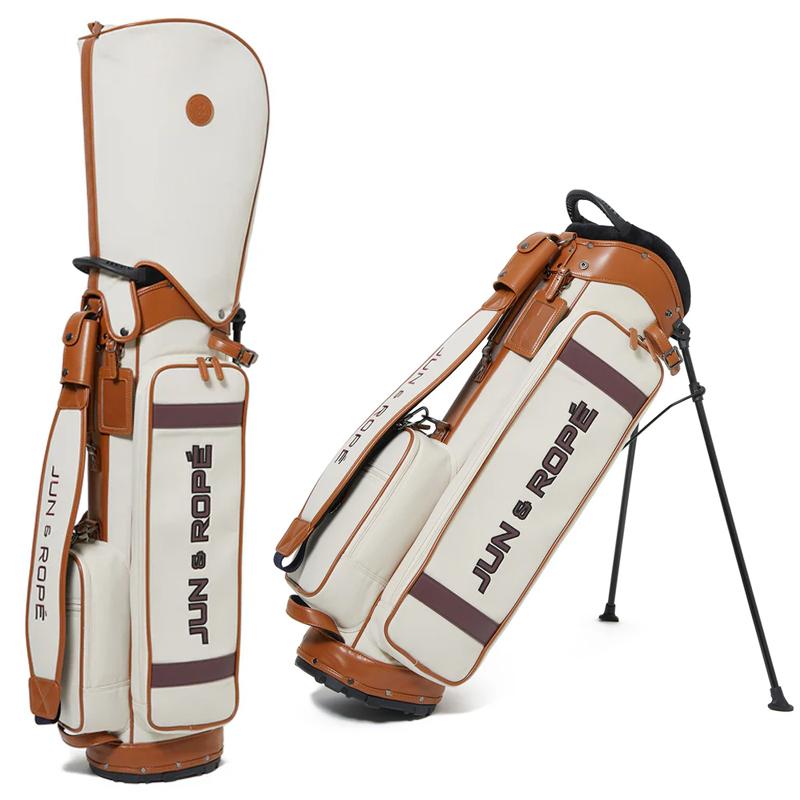 JUN&ROPE' JUN＆ROPE 8.5型 カレッジロゴ 合皮コンビ使い