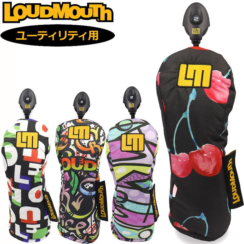LOUDMOUTH ラウドマウス 2025 ヘッドカバー ユーティリティ用 LM LOUDMOUTH ラウドマウス 2025 ヘッドカバー ユーティリティ用 LM