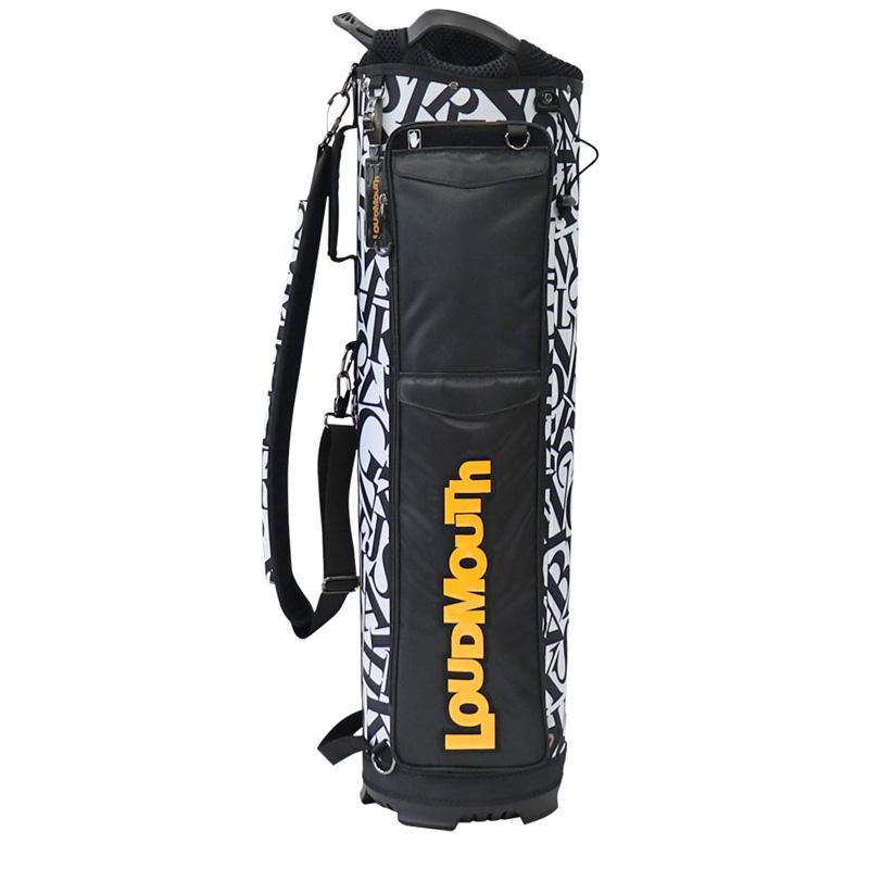LOUDMOUTH ラウドマウス 9型 キャディバッグ アルファベット LOUDMOUTH ラウドマウス 9型 キャディバッグ アルファベット