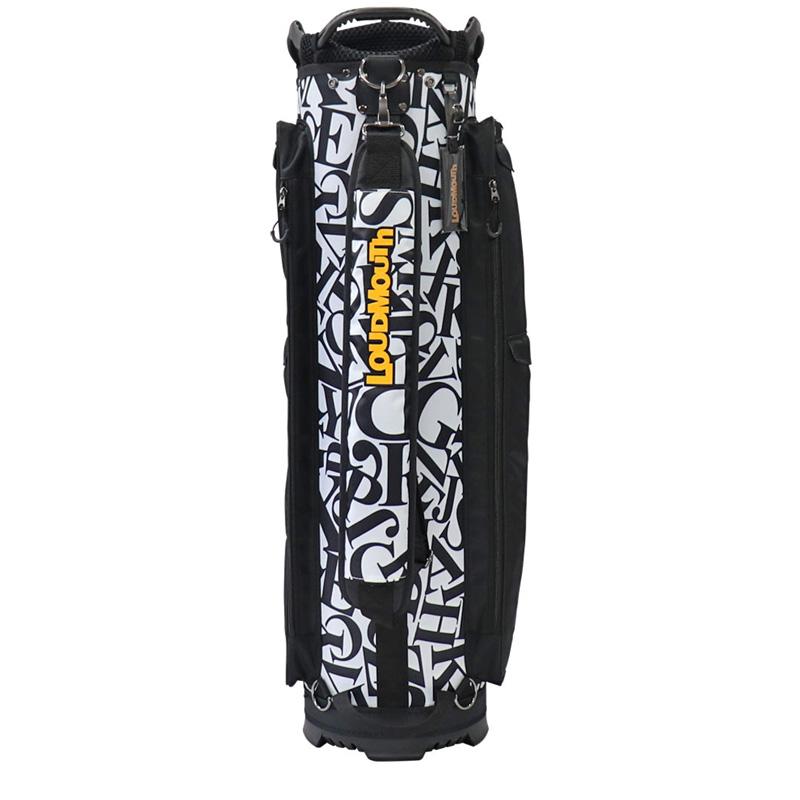 LOUDMOUTH ラウドマウス 9型 キャディバッグ アルファベット LOUDMOUTH ラウドマウス 9型 キャディバッグ アルファベット