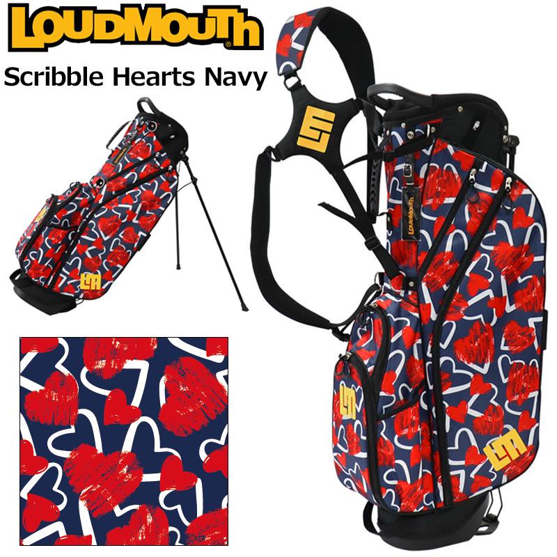 LOUDMOUTH ラウドマウス 8.5型 軽量 スタンドバッグ スクリブル LOUDMOUTH ラウドマウス 8.5型 軽量 スタンドバッグ スクリブル