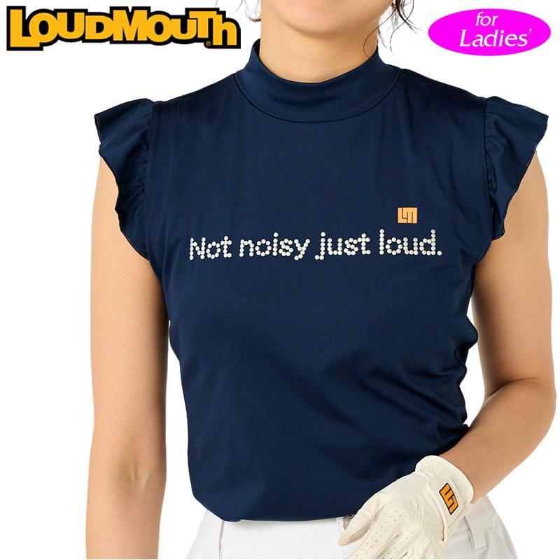 LOUDMOUTH ラウドマウス レディース モックネック ノースリーブ