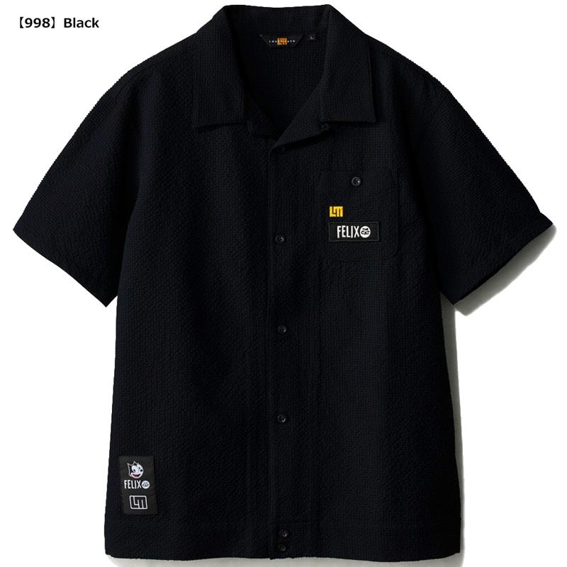LOUDMOUTH ラウドマウス × FELIXコラボ 2025 メンズ 開襟 半袖 LOUDMOUTH ラウドマウス × FELIXコラボ 2025 メンズ 開襟 半袖