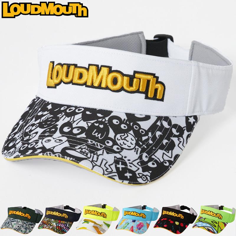 LOUDMOUTH ラウドマウス 2025 バイザー 765901 軽量 Loudmouth
