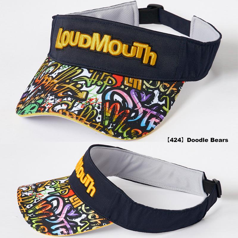 LOUDMOUTH ラウドマウス 2025 バイザー 765901 軽量 Loudmouth