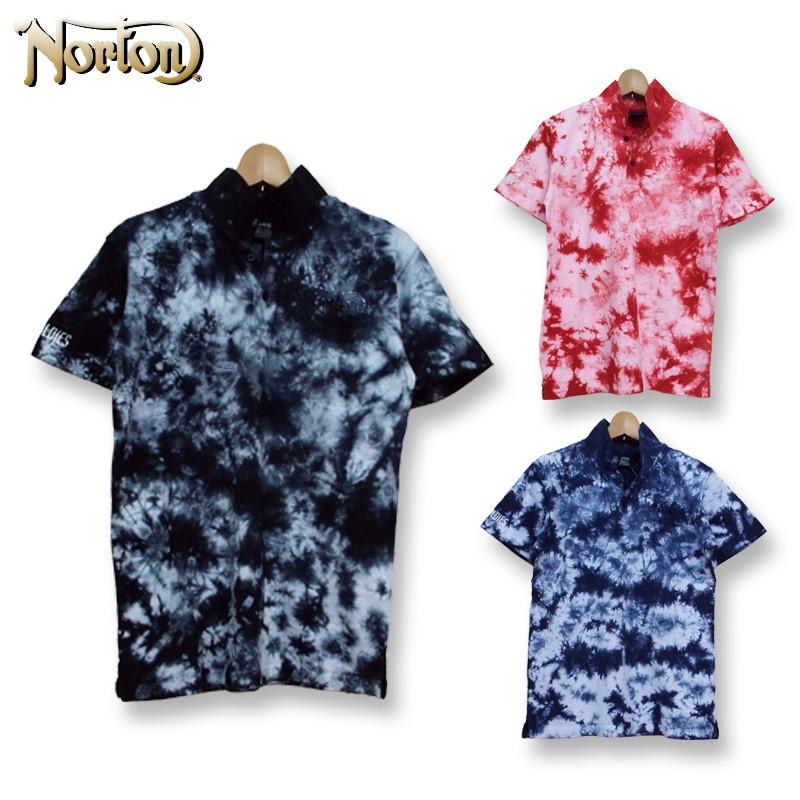 メール便発送ok ノートン メンズ ムラ染めプリント 半袖 ポロシャツ ロゴ刺繍 1n10 Norton 春夏 18ss メンズファッション カジュアル Ntwrn1n10 サードウェイブ 365スポーツ 通販 Yahoo ショッピング