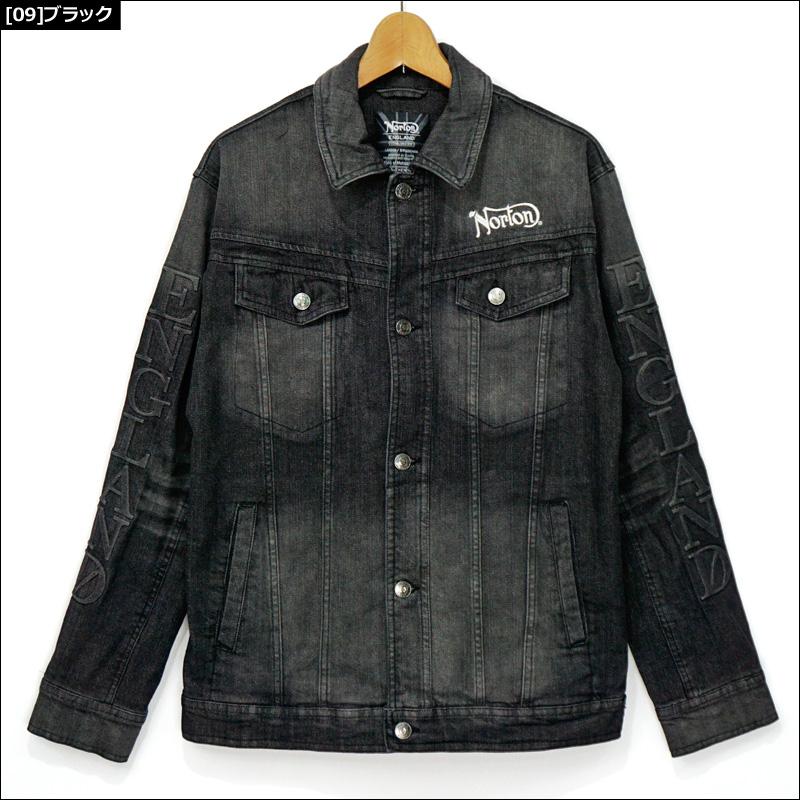 ノートン SALE ストレッチ デニム ジャケット Gジャン 袖 ノートン SALE ストレッチ デニム ジャケット Gジャン 袖