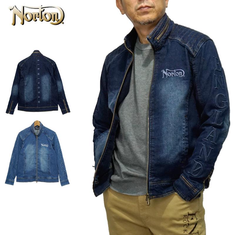ノートン ストレッチ フルジップ デニム ジャケット Gジャン 袖エンボスロゴ 211n1600 Norton 春秋 21ss トップス ジャケット メンズファッション Ntwrn211n1600 サードウェイブ 365スポーツ 通販 Yahoo ショッピング