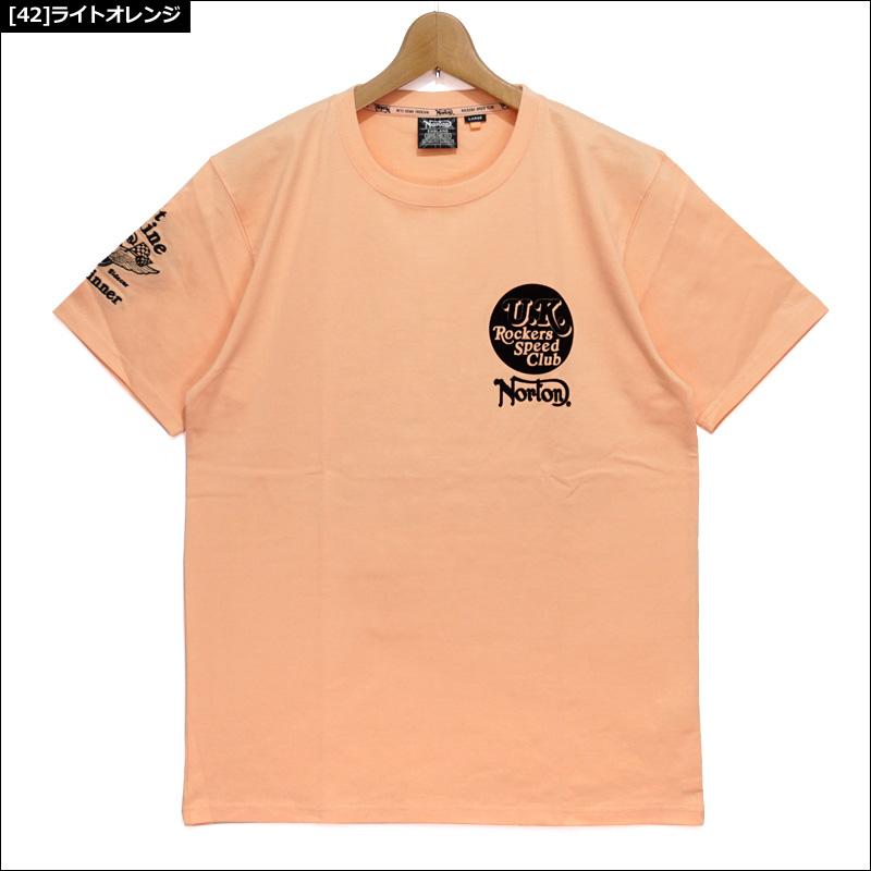 ノートン 綿100％ クルーネック 半袖 Tシャツ 222N1008 Norton メール便発送 2SS2 半そで シャツ ウェア Tee メンズ ファッション APR1｜thirdwave-365sports｜08