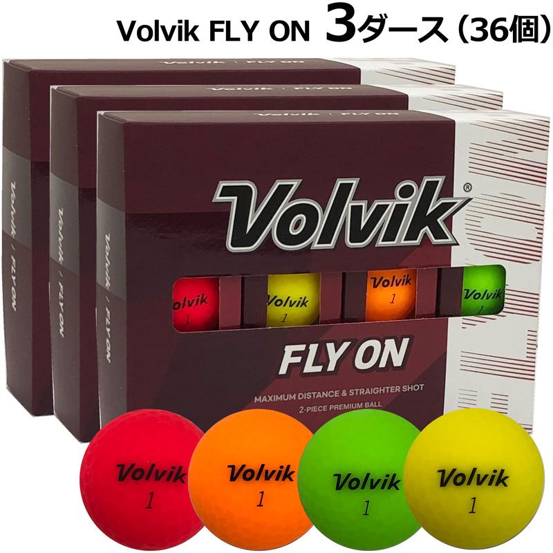 Volvik ボルビック ゴルフボール FLY ON フライオン マット Volvik ボルビック ゴルフボール FLY ON フライオン マット