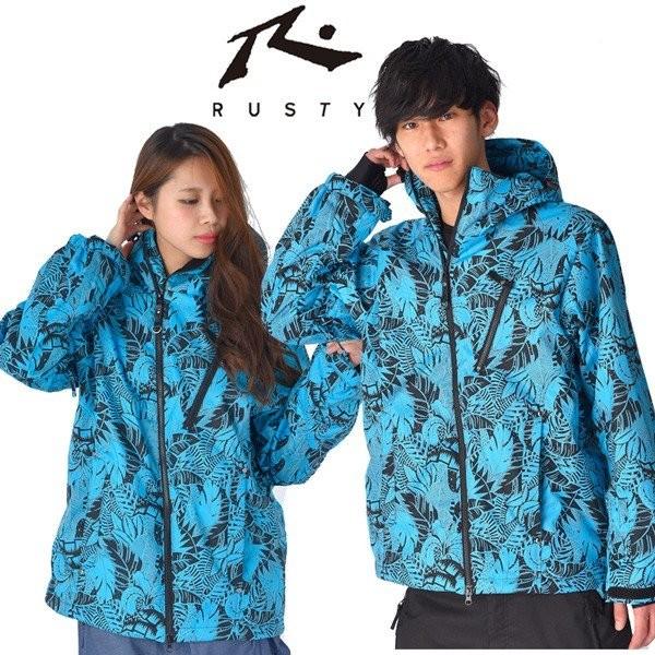 Rusty ラスティ ユニセックス スノーボード ジャケット ボタニカル柄 Tur ターコイズブルー 新品 スキーウェア メンズ レディース スノボー Prettyfunnyballoons Com