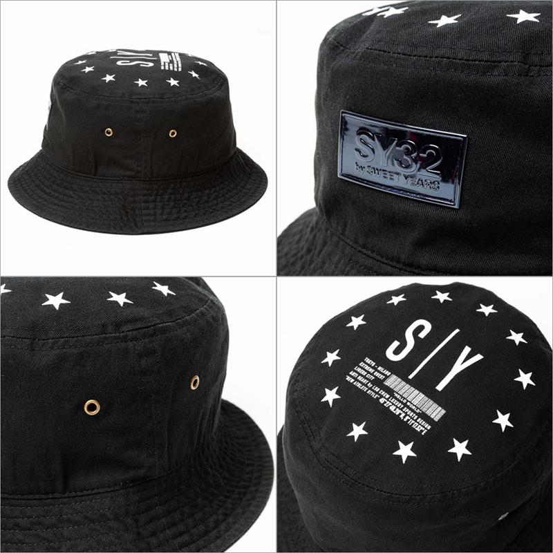 SY32 by SWEET YEARS メンズ バケットハット 14584 NAME TAG