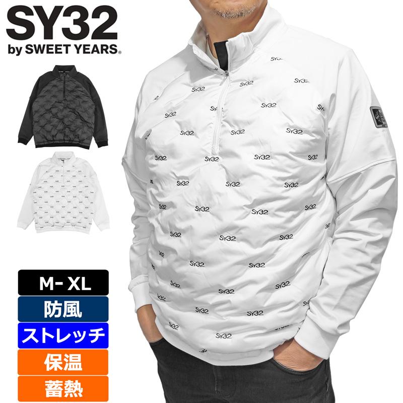 SY32 by SWEET YEARS GOLF メンズ ハーフジップ 中綿 ジャケット SY32 by SWEET YEARS GOLF メンズ ハーフジップ 中綿 ジャケット