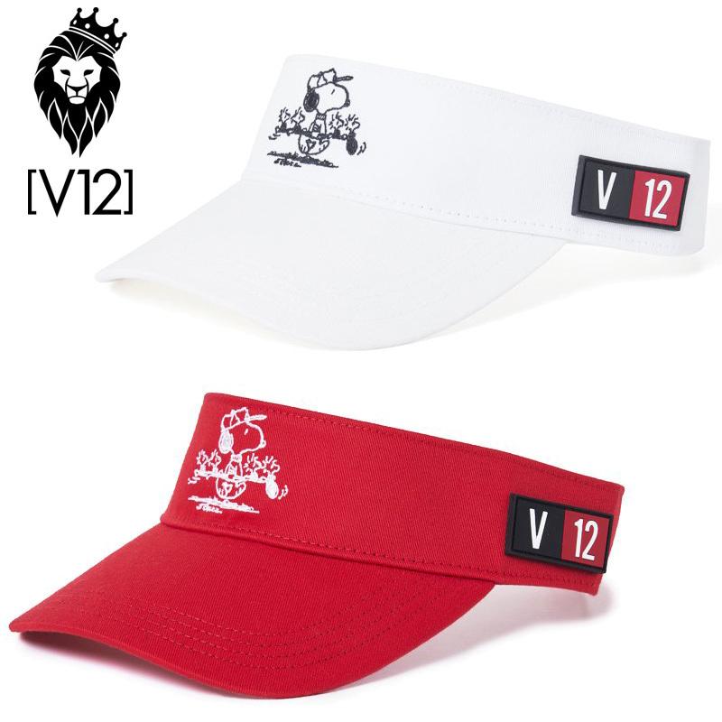 Golf V12 365スポーツ バイザー バイザー V12 Sp V Cp02 ゴルフ V Cp02 サードウェイブ 帽子 Vtwrncp02 ヴィ トゥエルヴ 帽子 ゴルフウェア 21 スヌーピー 21ss Jun1 Visor