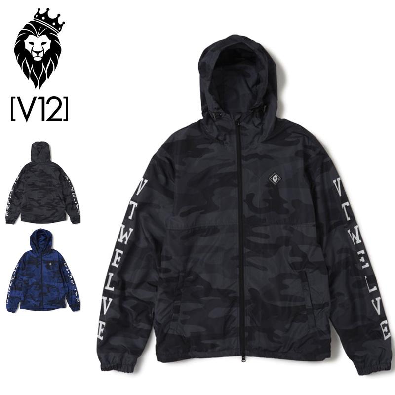 V12 ゴルフ ヴィ・トゥエルヴ メンズ フーディー ジャケット CAMO JKT 