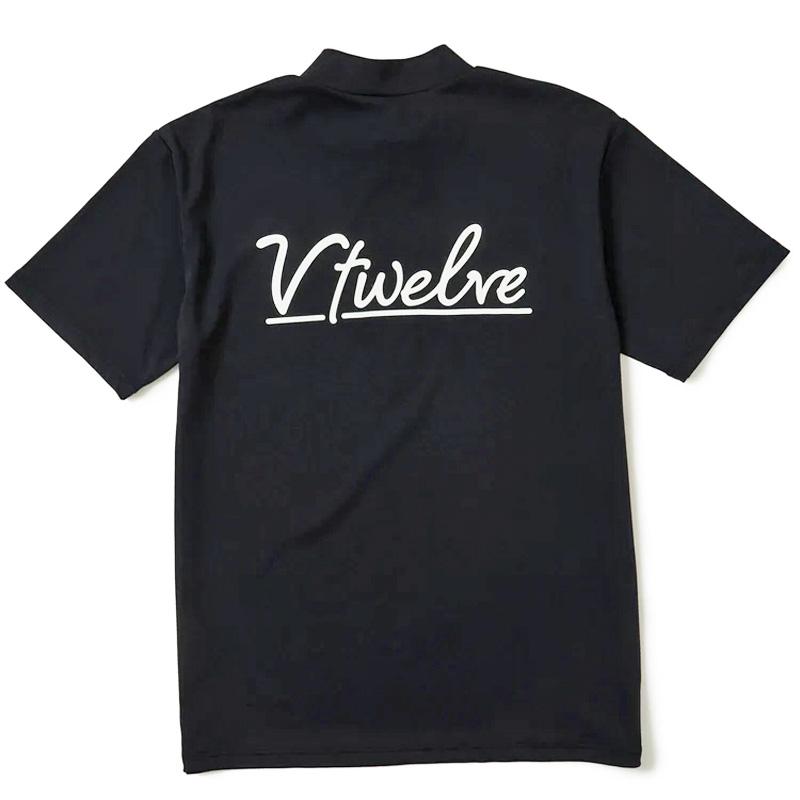 V12 ゴルフ メンズ 半袖 ハーフジップ モックネック シャツ ZIP V12 ゴルフ メンズ 半袖 ハーフジップ モックネック シャツ ZIP