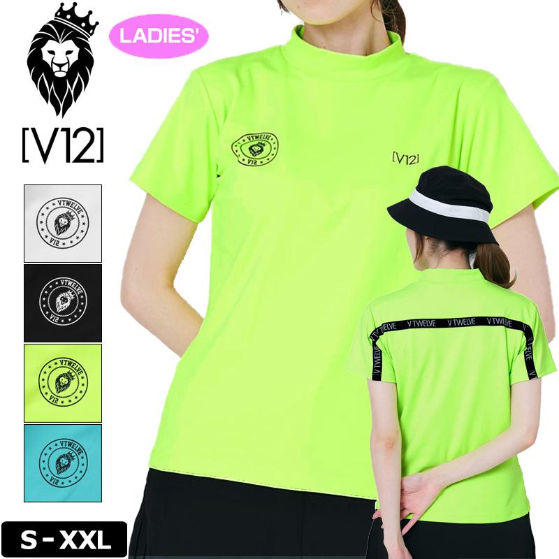 V12 MU12 MOCK mutaコラボ レディース モックネック S V12 ゴルフ