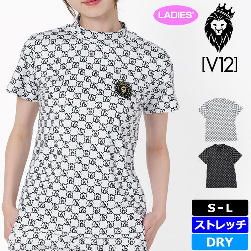 V12 MONOGRAM MOCKモックシャツ V122410-MK10