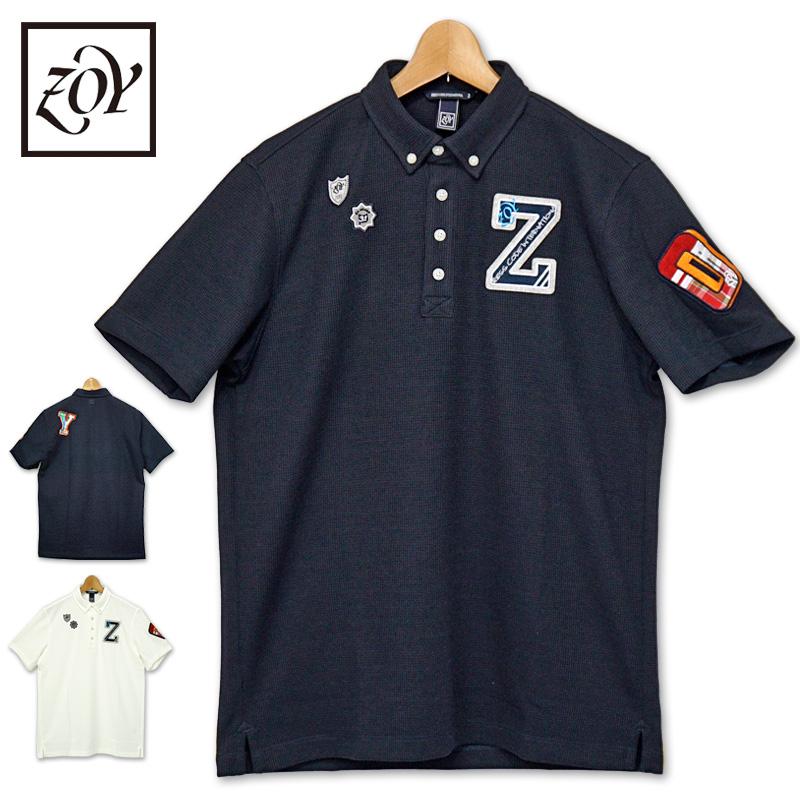 史上最も激安 Zoy ゾーイ メンズ 半袖 ボタンダウン ワッフル ポロシャツ 吸汗速乾 Uv Cut 春夏秋 ss ゴルフウェア メンズウェア トップス 半そで Zywrn サードウェイブ 365スポーツ 通販 Yahoo ショッピング 開店祝い Www Ladislexia Net