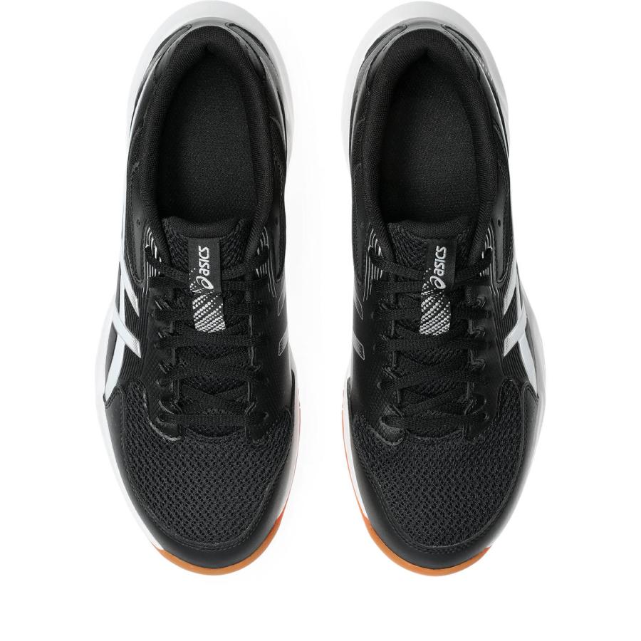 アシックス GEL-ROCKET 12 1073A080 スポーツ シューズ 001 BLACK/WHITE Indoor Sports インドアスポーツ バレー バドミントン ハンドボールの画像
