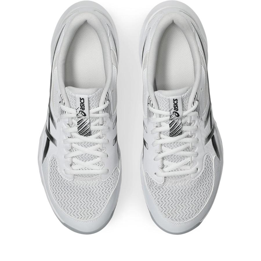 アシックス GEL-ROCKET 12 1073A080 スポーツ シューズ 101 WHITE/BLACK Indoor Sports インドアスポーツ バレー バドミントン ハンドボールの画像