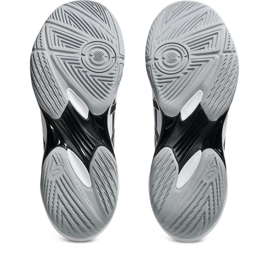 アシックス GEL-ROCKET 12 1073A080 スポーツ シューズ 101 WHITE/BLACK Indoor Sports インドアスポーツ バレー バドミントン ハンドボールの画像