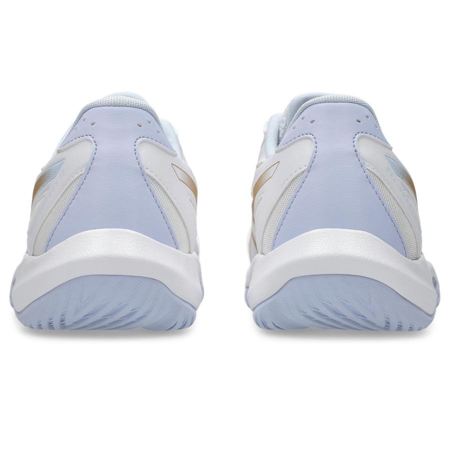 アシックス GEL-ROCKET 12 1073A080 スポーツ シューズ 102 WHITE/CHAMPAGNE Indoor Sports インドアスポーツ バレー バドミントン ハンドボールの画像