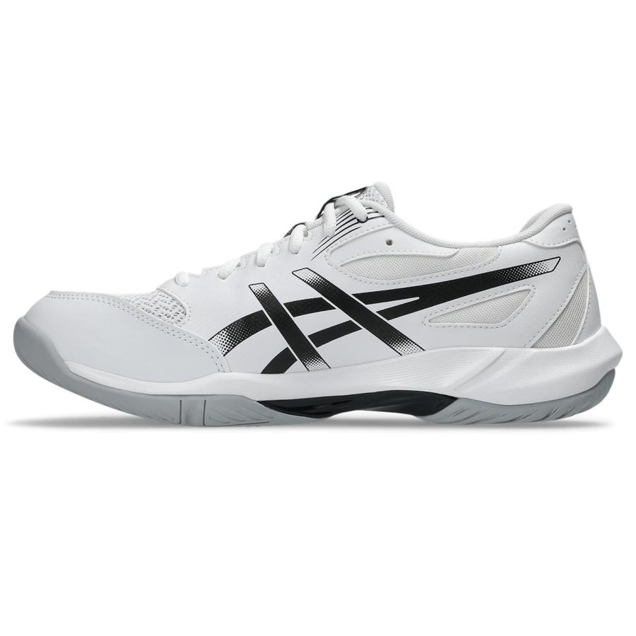 アシックス GEL-ROCKET 12 1073A081 スポーツ シューズ 101 WHITE/BLACK Indoor Sports インドアスポーツ バレー バドミントン ハンドボールの画像
