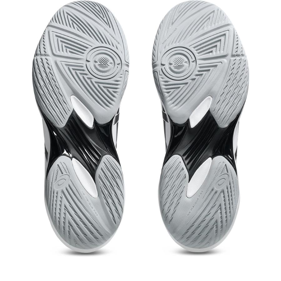 アシックス GEL-ROCKET 12 1073A081 スポーツ シューズ 101 WHITE/BLACK Indoor Sports インドアスポーツ バレー バドミントン ハンドボールの画像