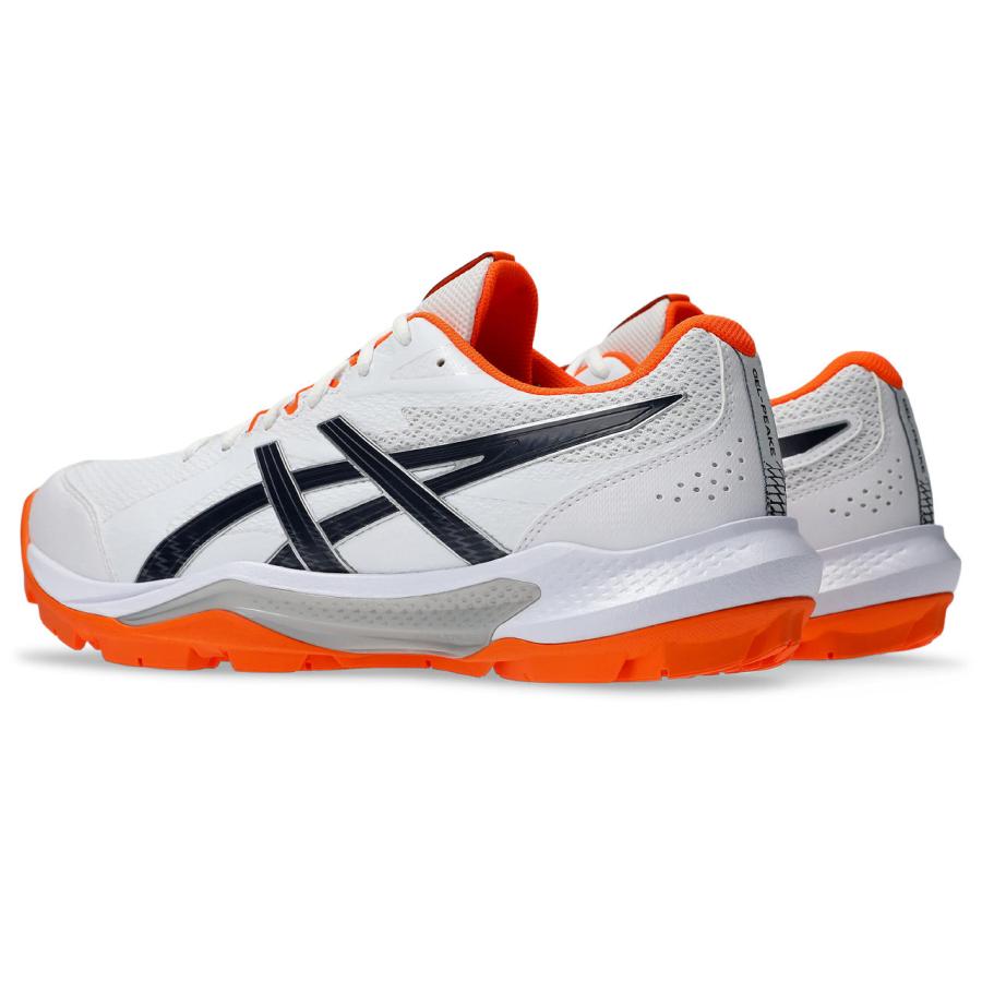アシックス GEL-PEAKE 3 1113A057 スポーツ シューズ 100 WHITE/MIDNIGHT Field sports フィールドスポーツ シューズ（ユニ）の画像