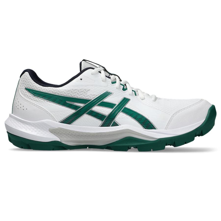 アシックス GEL-PEAKE 3 1113A057 スポーツ シューズ 101 WHITE/JASPER GREEN Field sports フィールドスポーツ シューズ（ユニ）の画像