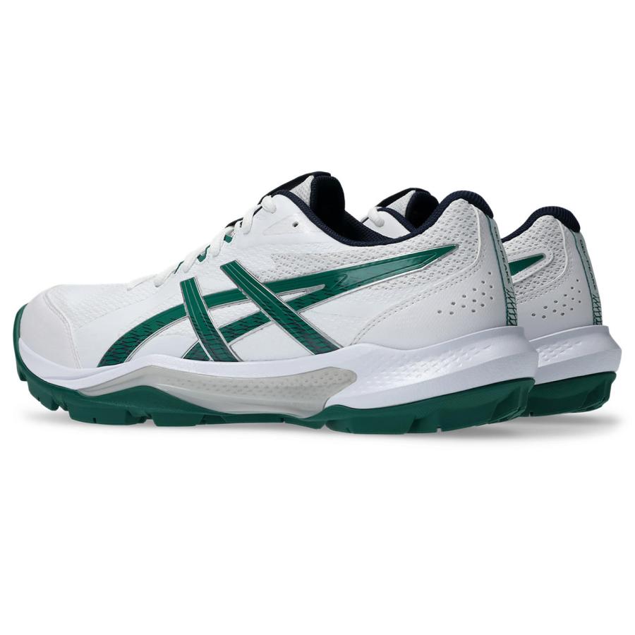 アシックス GEL-PEAKE 3 1113A057 スポーツ シューズ 101 WHITE/JASPER GREEN Field sports フィールドスポーツ シューズ（ユニ）の画像