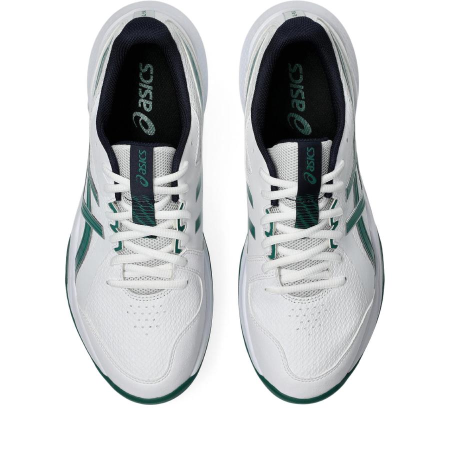 アシックス GEL-PEAKE 3 1113A057 スポーツ シューズ 101 WHITE/JASPER GREEN Field sports フィールドスポーツ シューズ（ユニ）の画像