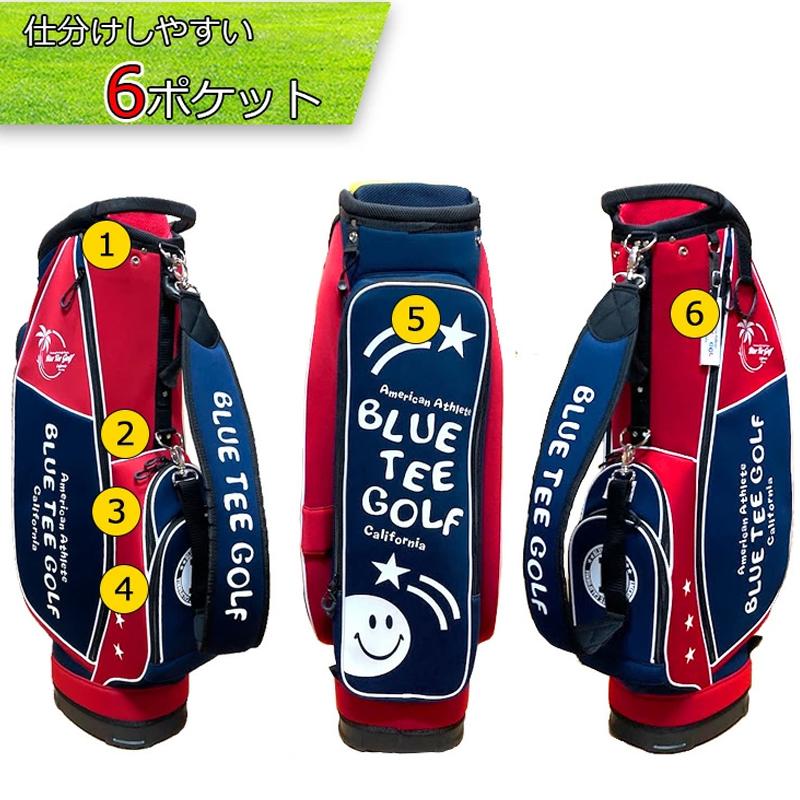 BLUE TEE GOLF（ブルーティーゴルフ） 9型 2トーン キャディバッグ BTG