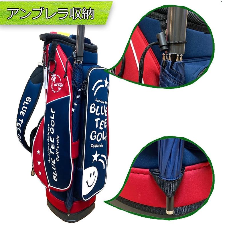 BLUE TEE GOLF（ブルーティーゴルフ） 9型 2トーン キャディバッグ BTG