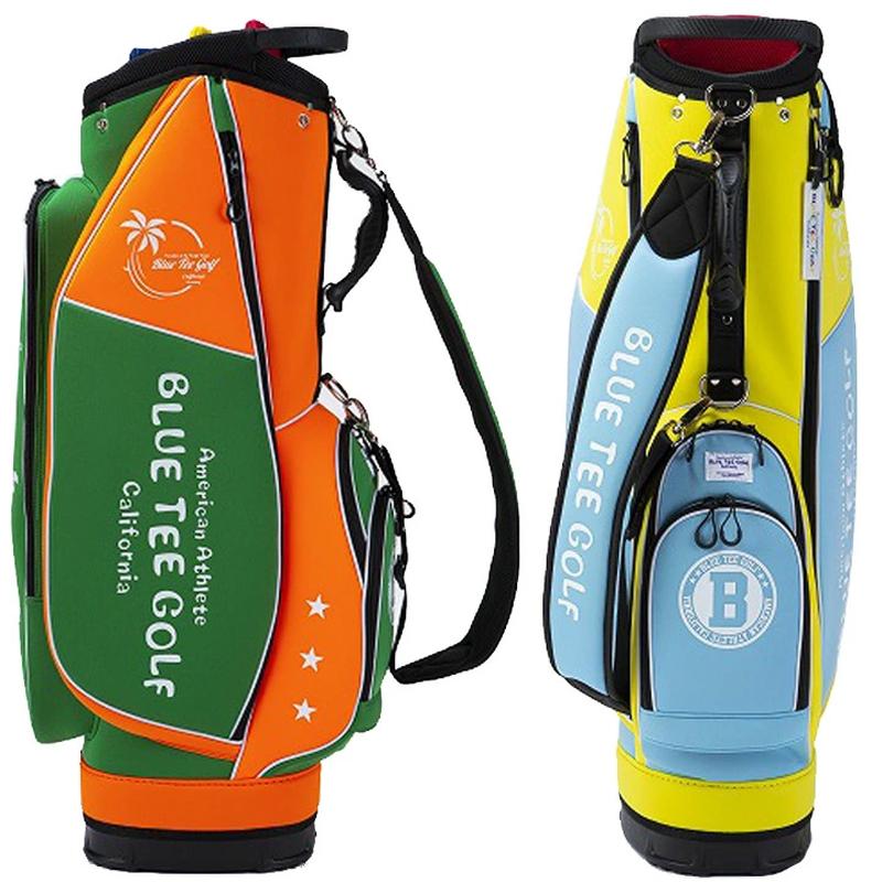 BLUE TEE GOLF 72 キャディバッグ BLUE TEE GOLF（ブルーティーゴルフ） ナイロン 軽量 キャディバッグ 9