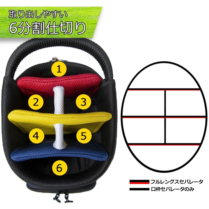 BLUE TEE GOLF（ブルーティーゴルフ） 9型 2トーン キャディバッグ BTG